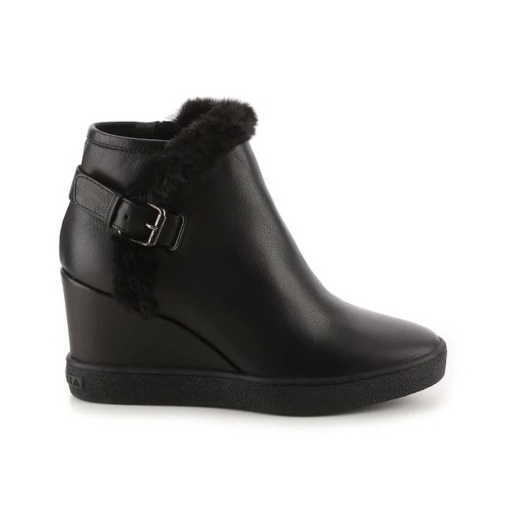 Aquatalia Shoes Wedge Boots Cameron Leather Booties